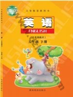 陕旅版五年级英语下册